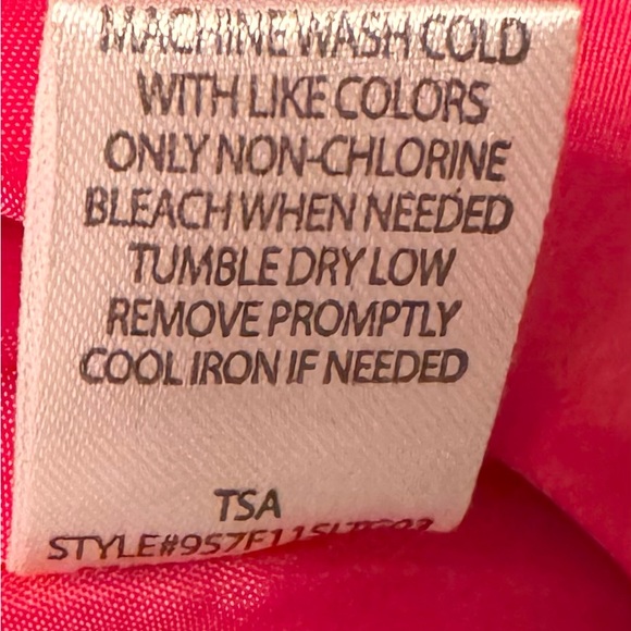 Slalom Ski Pants for Kids adjustable waist size 4 orange - Picture 6 of 10